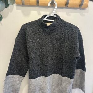 Michael Kors - Two-tone Sweater - dark grey (Charcoal) and light grey
